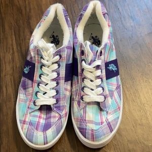 U.S. Polo Plaid Shoes